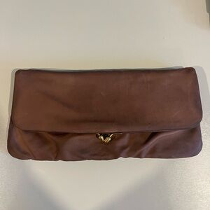 2000s Brown Clutch Purse